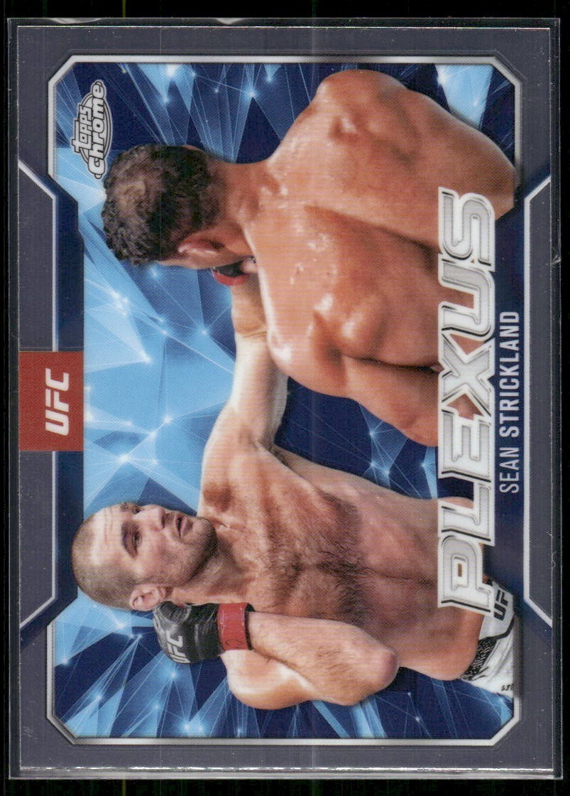 2025 Topps Chrome UFC Plexus Sean Strickland #PLX-10 (JM) | eBay