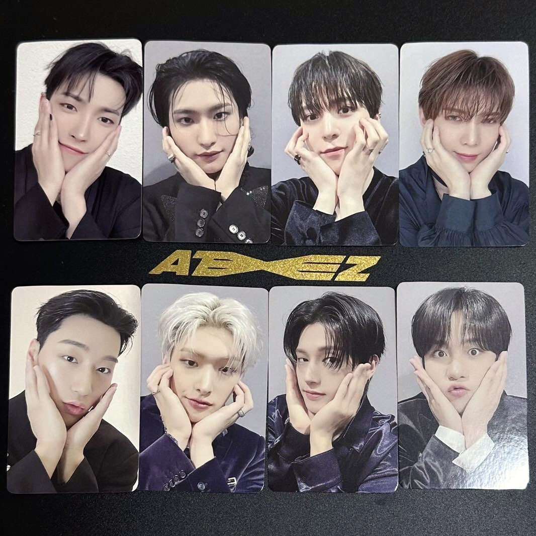 ATEEZ Birthday JAPAN Tower Records Lucky Draw Official Photocard