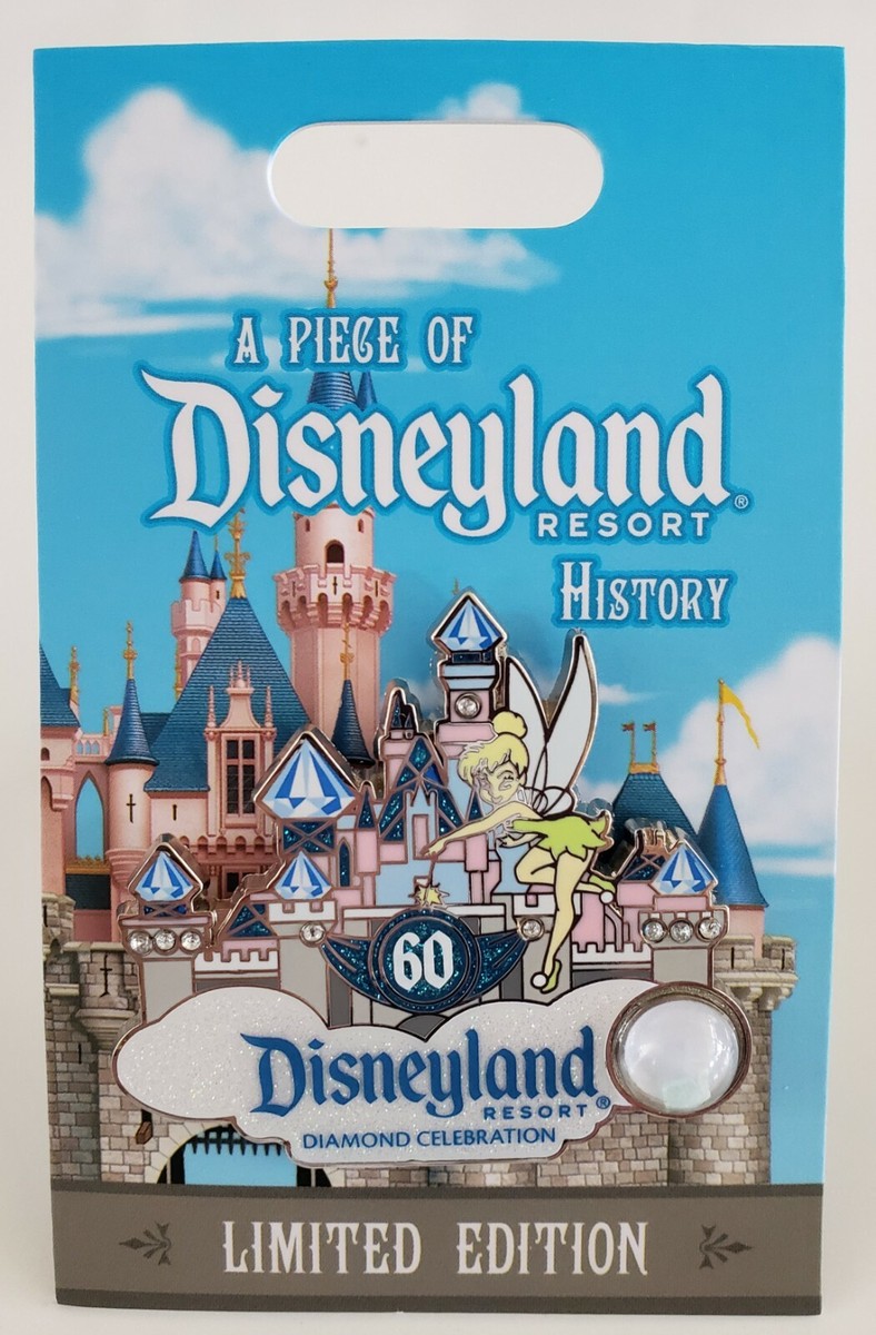 DLR DISNEYLAND PIECE OF HISTORY-60TH ANNIV DIAMOND CELEBRATION LE