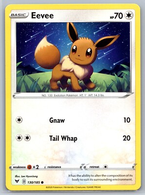 Eevee - Vivid Voltage 130/185 Pokemon Card | eBay