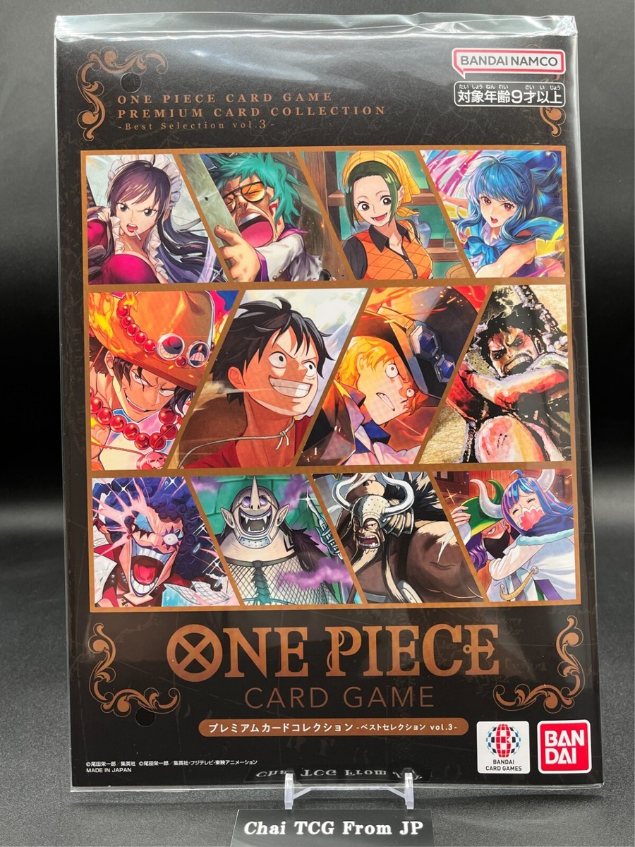 ONE PIECE Premium Card Collection Best Selection Vol. 3 Japanese