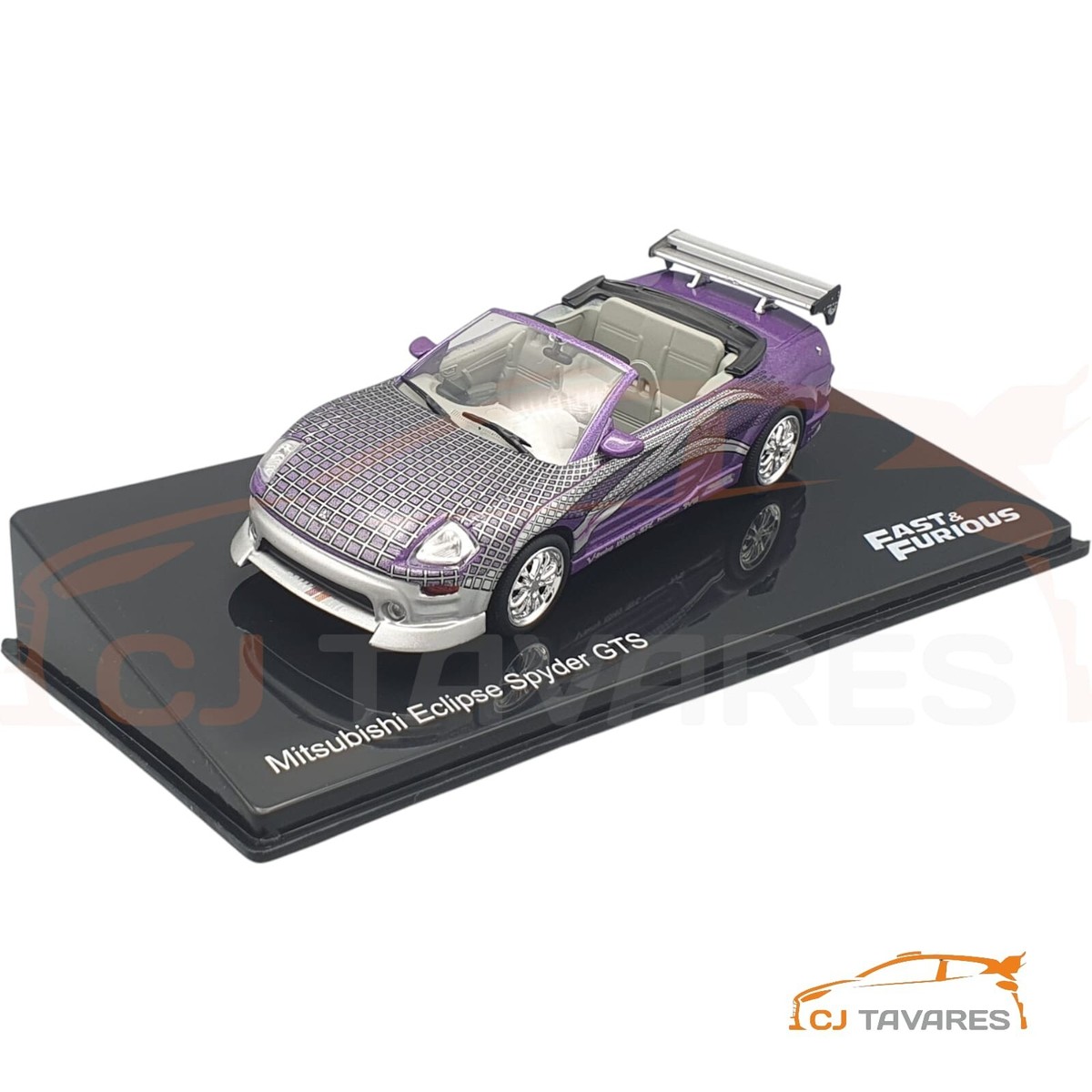 ALTAYA MITSUBISHI ECLIPSE SPYDER GTX FAST&FURIOUS COLLECTION 1/43
