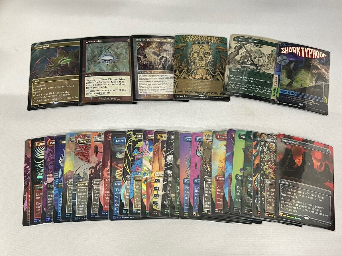 MTG Secret Lair 30th Anniversary Countdown - COMPLETE FOIL SET +