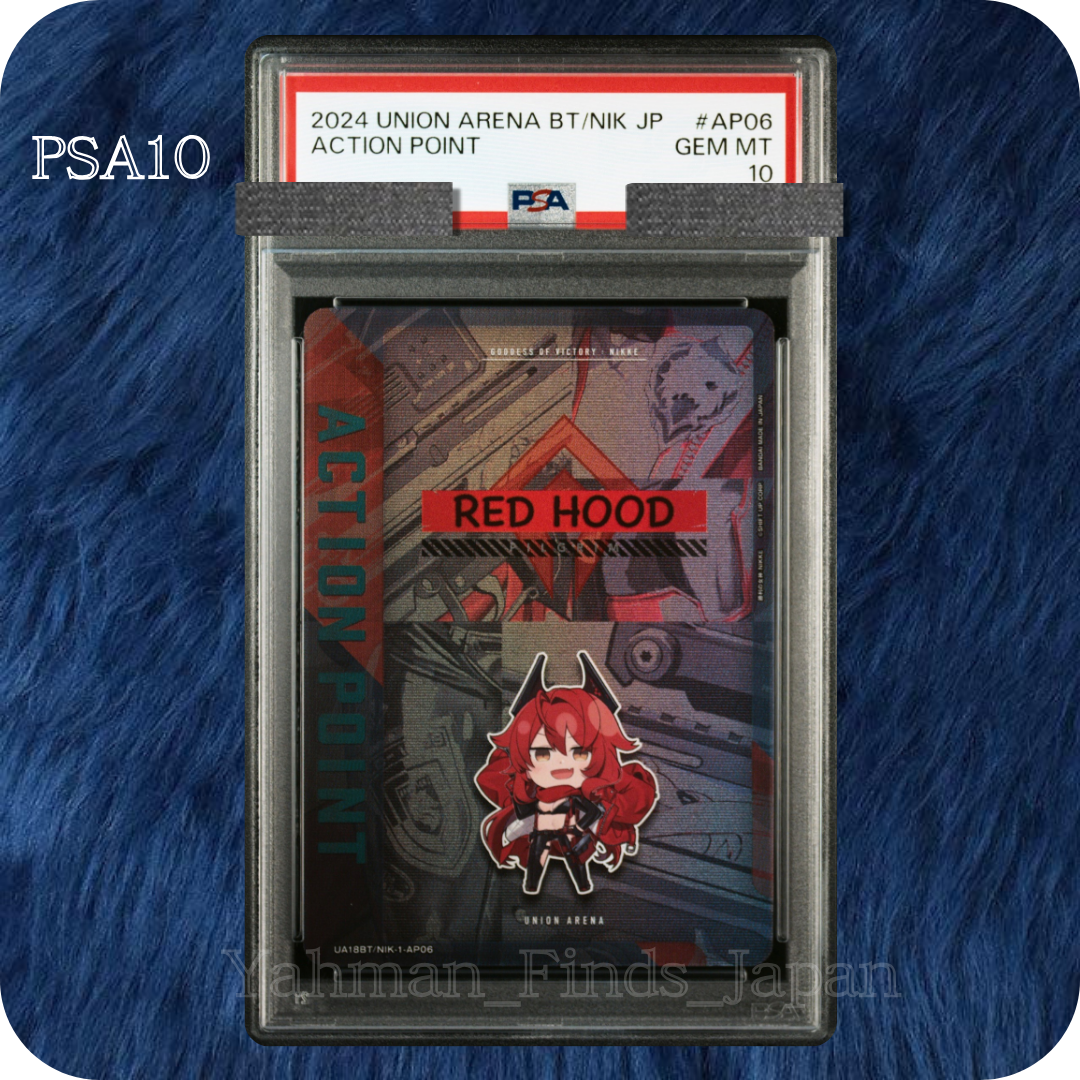 PSA 10 UNION ARENA Red hood NIKKE AP06 AP ACTION POINT Japanese
