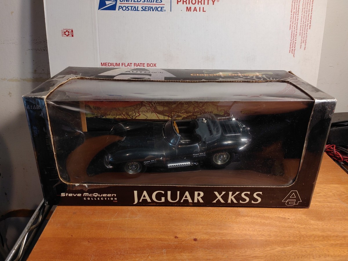 AUTO ART 1/18 - STEVE McQUEEN - 1956-JAGUAR XKSS | eBay