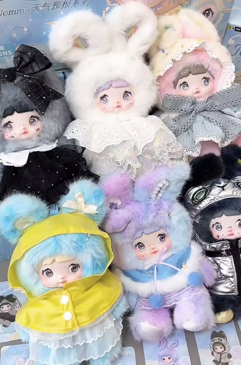 Nommi Weather Forecast Series Blind Box Figure Toys Plush Doll