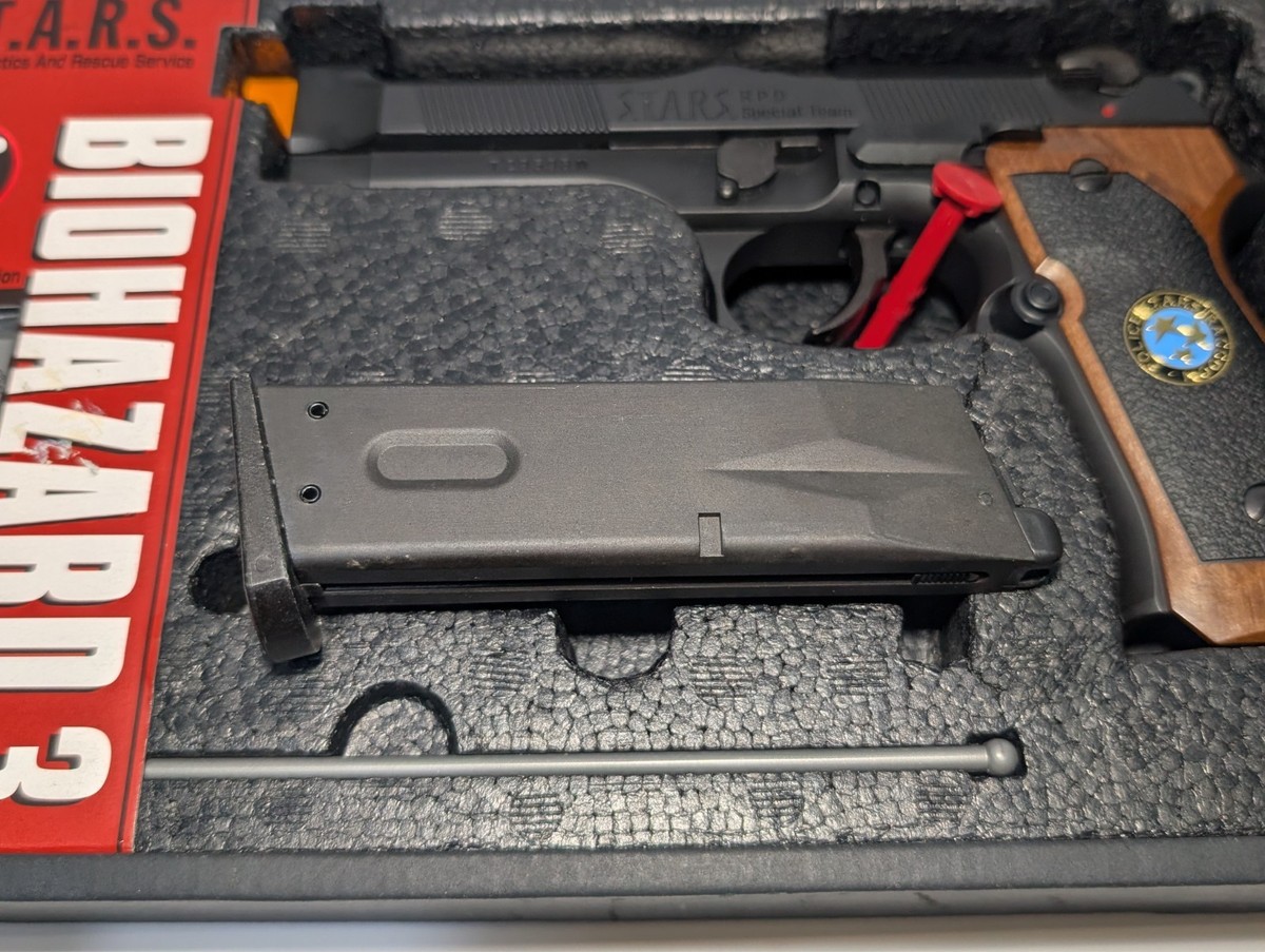 Tokyo Marui SAMURAI EDGE Resident Evil 3 Jill model vintage gas