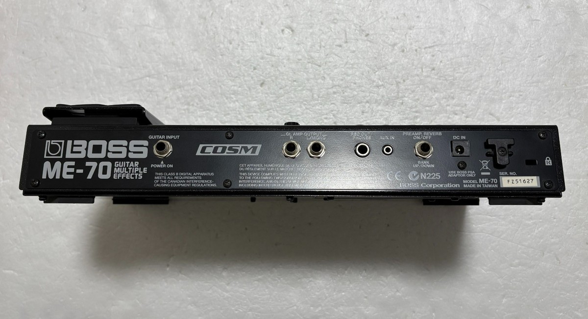 Boss ME-70 Guitar Multiple Effect Pedal Processor with Adapter