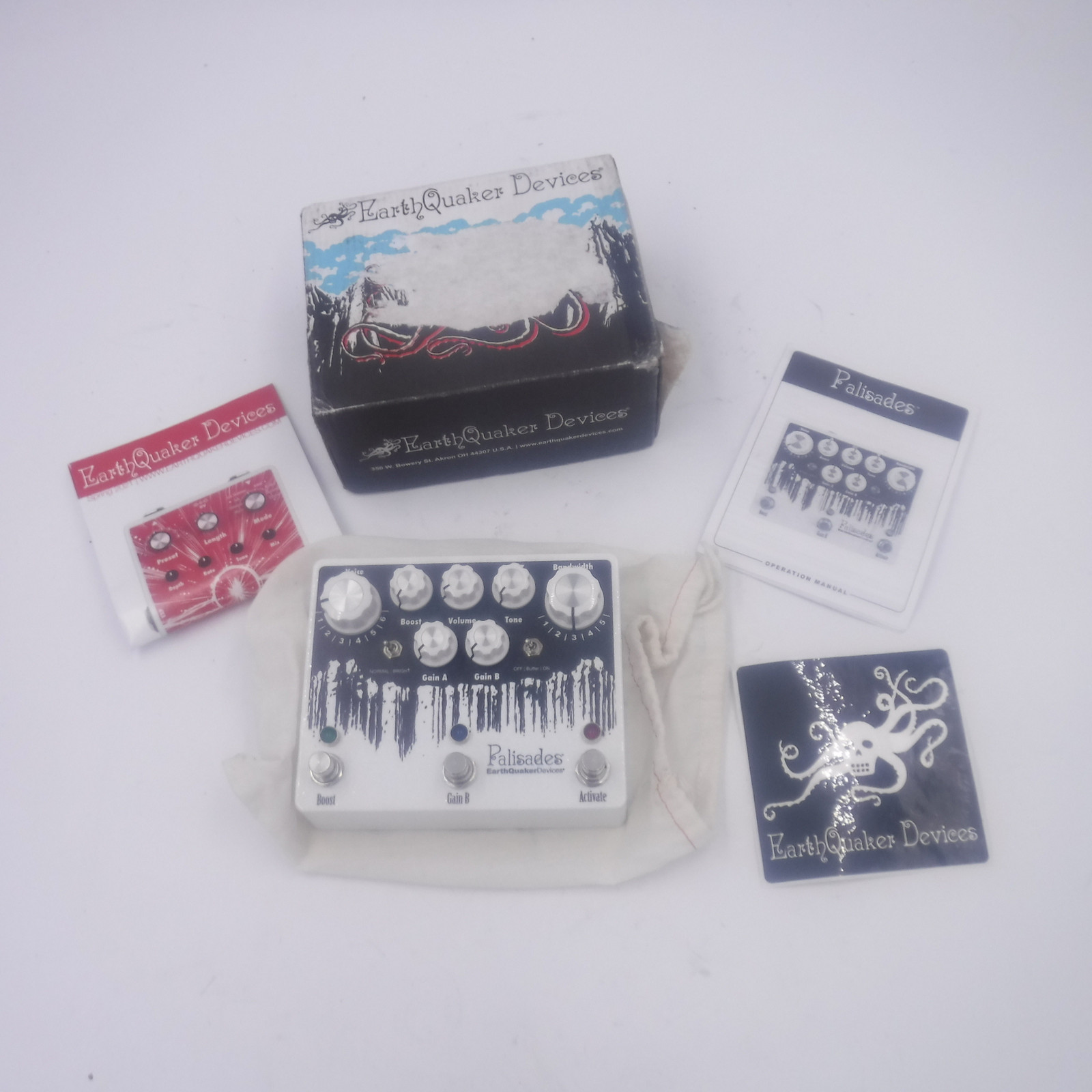 EarthQuaker Devices Palisades V2 Mega Ultimate Overdrive V2 Guitar