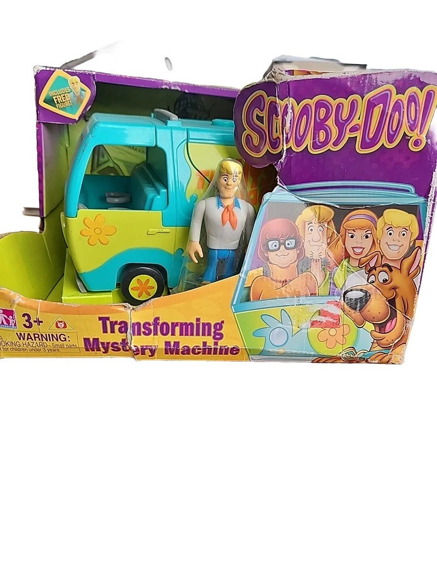 SCOOBY-DOO! TRANSFORMING MYSTERY MACHINE PLAYSET, INCLUDES FRED