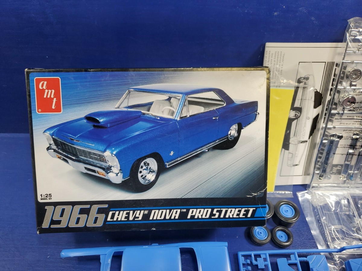 AMT 1966 Chevy Nova Pro Street 1/25 plastic model car kit new 636