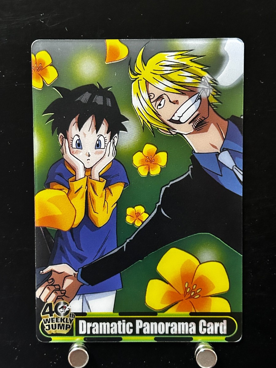 Videl Vinsmoke Sanji Dragon Ball One Piece Jump Magazine 40th