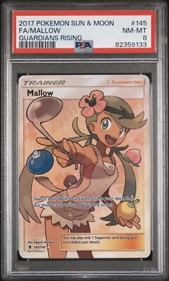 Pokemon - Mallow 145/145 Full Art Trainer - Guardians Rising 2017