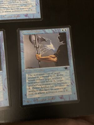MTG - Power Artifact - (Antiquities) Magic the Gathering Rare Card
