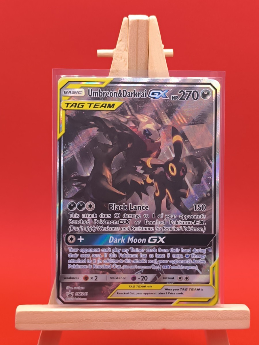 Umbreon & Darkrai GX Tag Team SM241 Alternate Full Art Promo
