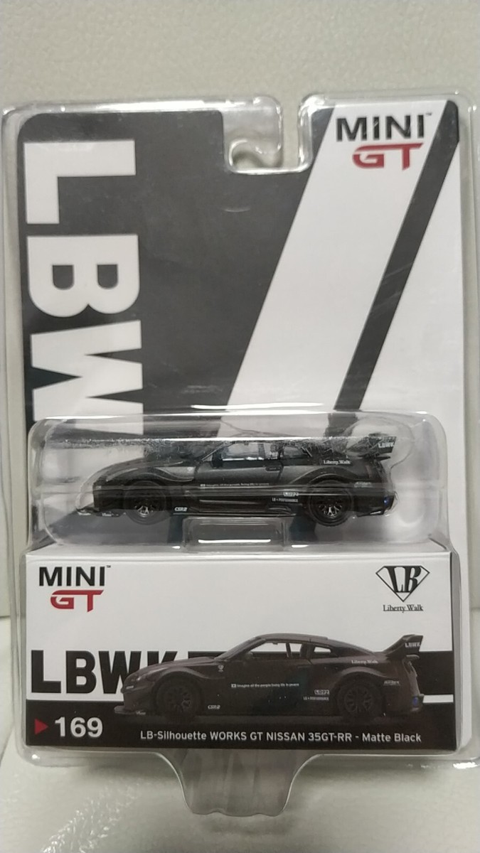 MINI GT 169 LBWK LB-Silhouette WORKS GT NISSAN 35GT-RR Ver.1 Matte