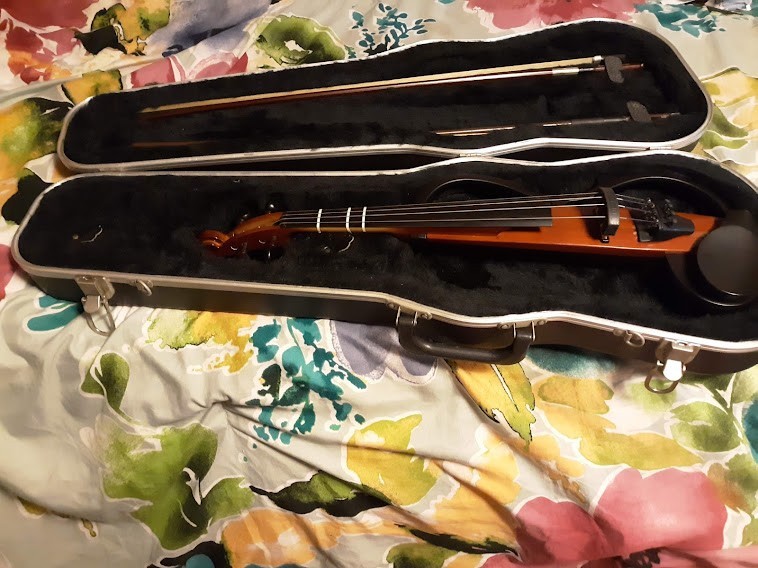 YAMAHA SV-120 Electric Silent Violin Music guitar wood products