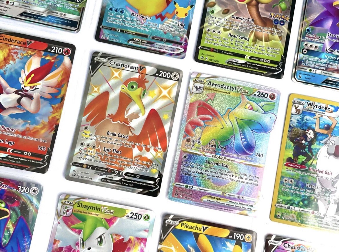 20 Pokemon Cards w/ Ultra Rare Included! V VMAX VSTAR GX EX Secret