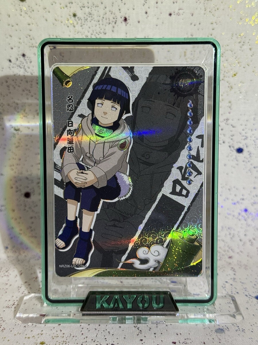 NEW Hinata Hyuga NRZ06-UR-128L3 Official Naruto Kayou Trading Card