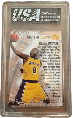 1996-97 Fleer - Prize Lucky 13 Kobe Bryant #13 (RC) for sale