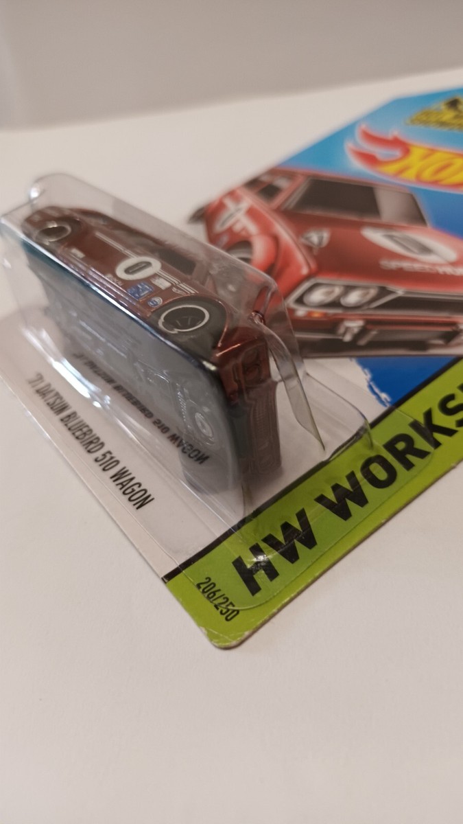 2014 Hot Wheels '71 Datsun Bluebird 510 Wagon Super Treasure Hunt