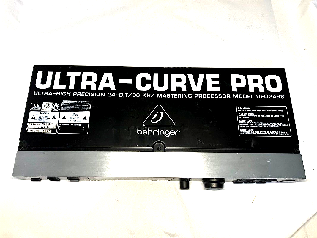 BEHRINGER DEQ2496 Ultra-Curve Pro Digital Processors Confirmed
