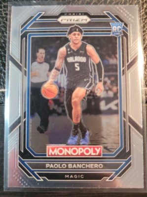 Paolo Banchero 2022-23 Panini Prizm Monopoly Rookie RC #66 | eBay