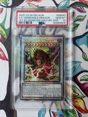 Snake-Eyes Vengeance Dragon (Quarter Century Secret Rare) ALIN