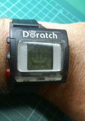 Ultra rare Vintage (1998) Doratch LIVE Evolution LCD Japan Watch