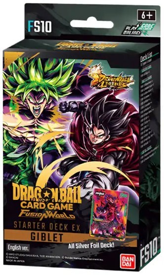 Dragon Ball Super TCG Fusion World Giblet Starter Deck FS10