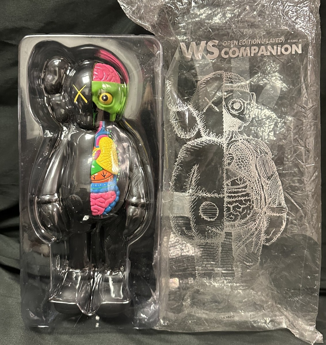 Kaws Companion Authentic Original Flayed Minty 10+ Inch with