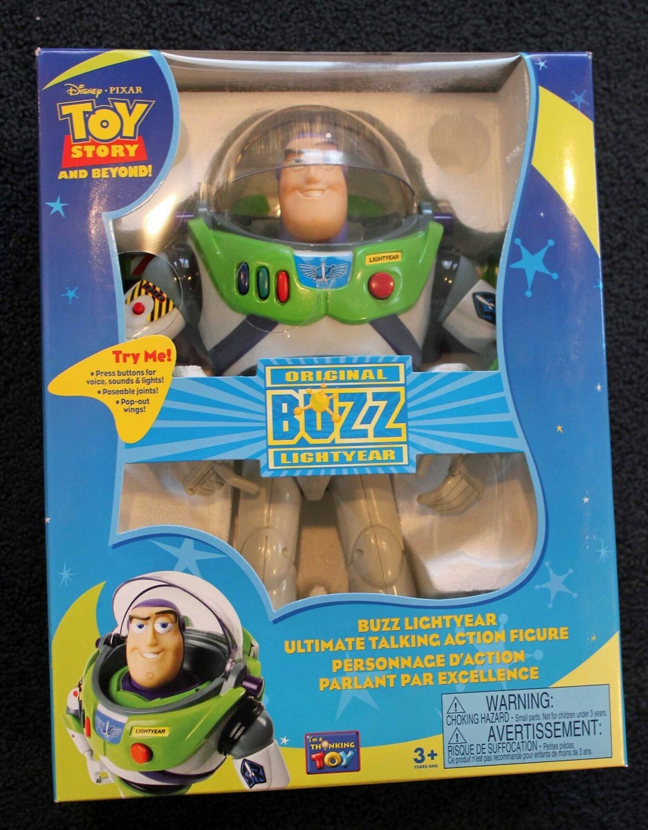 Toy Story 12 inch Thinkway Ultimate Talking Buzz Lightyear Action