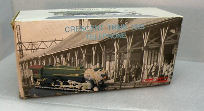 Vintage Collectible Crescent 1925 Train Telephone Novelty Steam