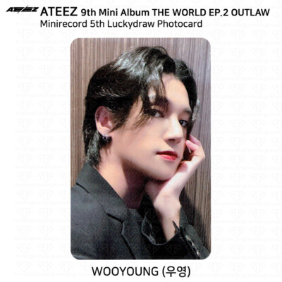 ATEEZ THE WORLD EP.2 OUTLAW Minirecord 5th Online Lucky Draw