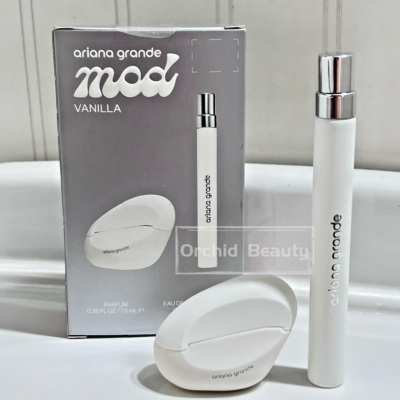 New Ariana Grande MOD Vanilla EDP Perfume Travel Mini Set (10 ml+