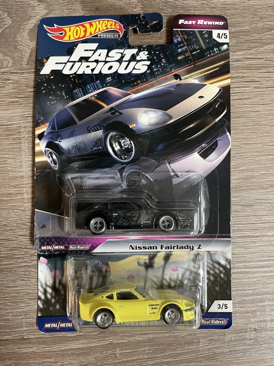 Hot Wheels Car Culture Fast Furious & Japan Historics Fairlady Z