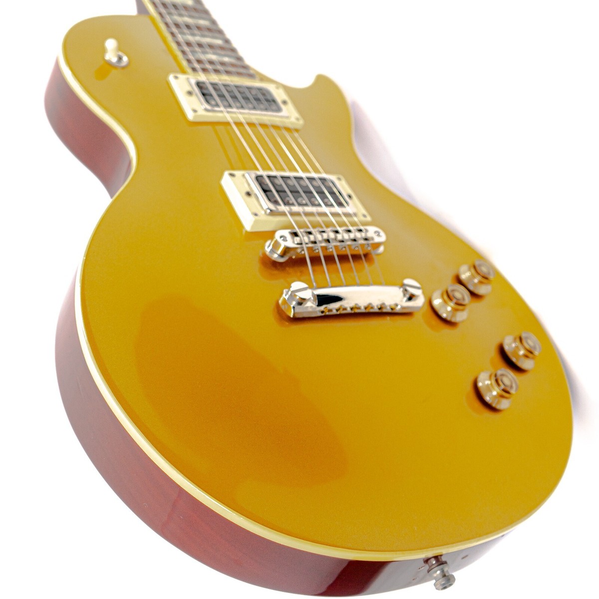 Epiphone Les Paul Standard GoldTop MIJ w/ Duesenberg Style Pickups