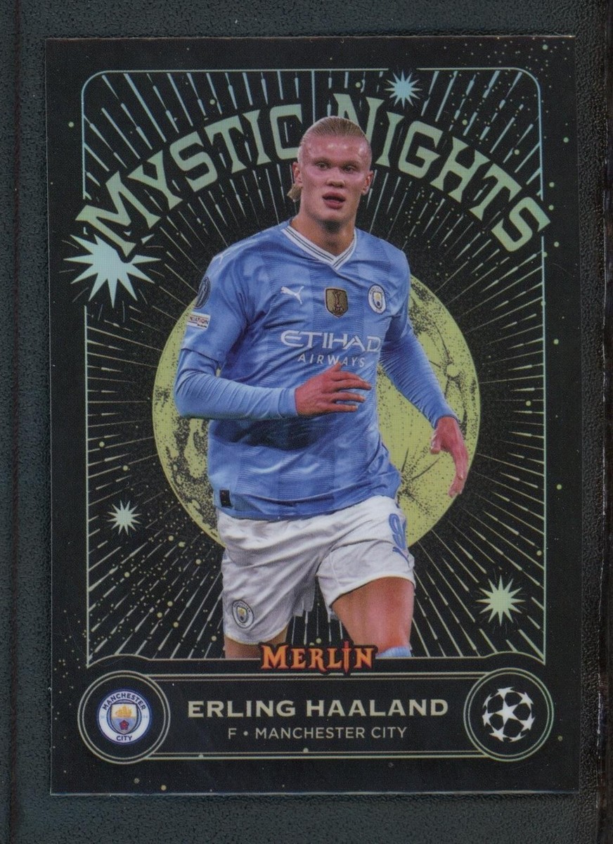2024 ERLING HAALAND TOPPS MERLIN UEFA CHAMPIONS LEAGUE MYSTIC