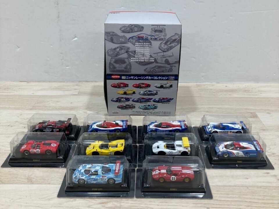 Kyosho 1/64 NISSAN Racing 10cars lot R380 R381 R382 R390 Tracking