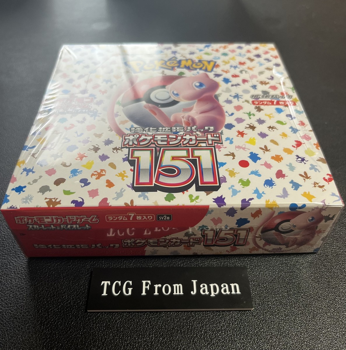 Pokemon Card 151 Booster Box Scarlet & Violet sv2a Japanese Sealed