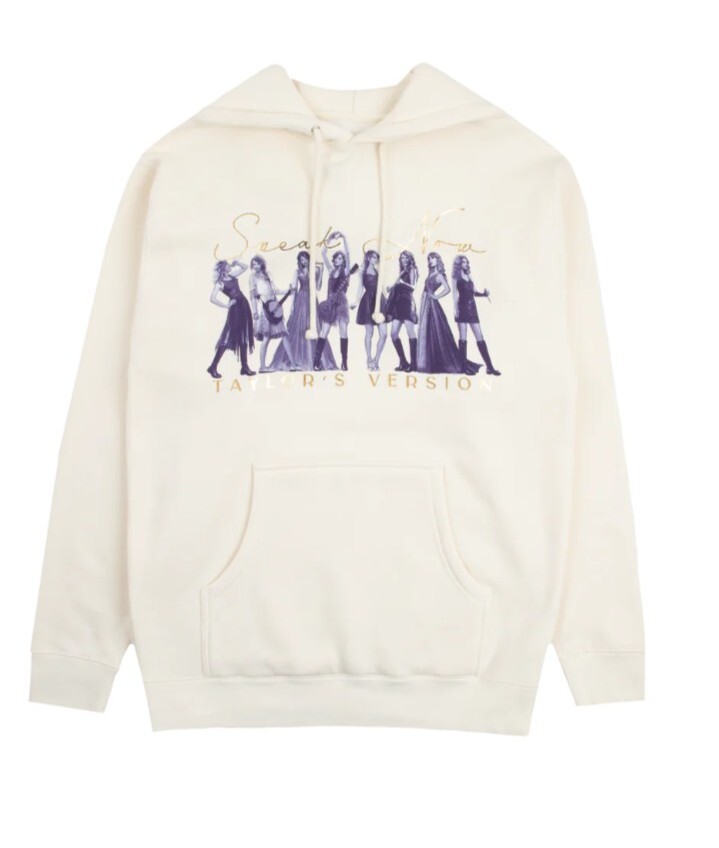New Taylor Swift SPEAK NOW TAYLOR'S VERSION ERAS BEIGE HOODIE Size