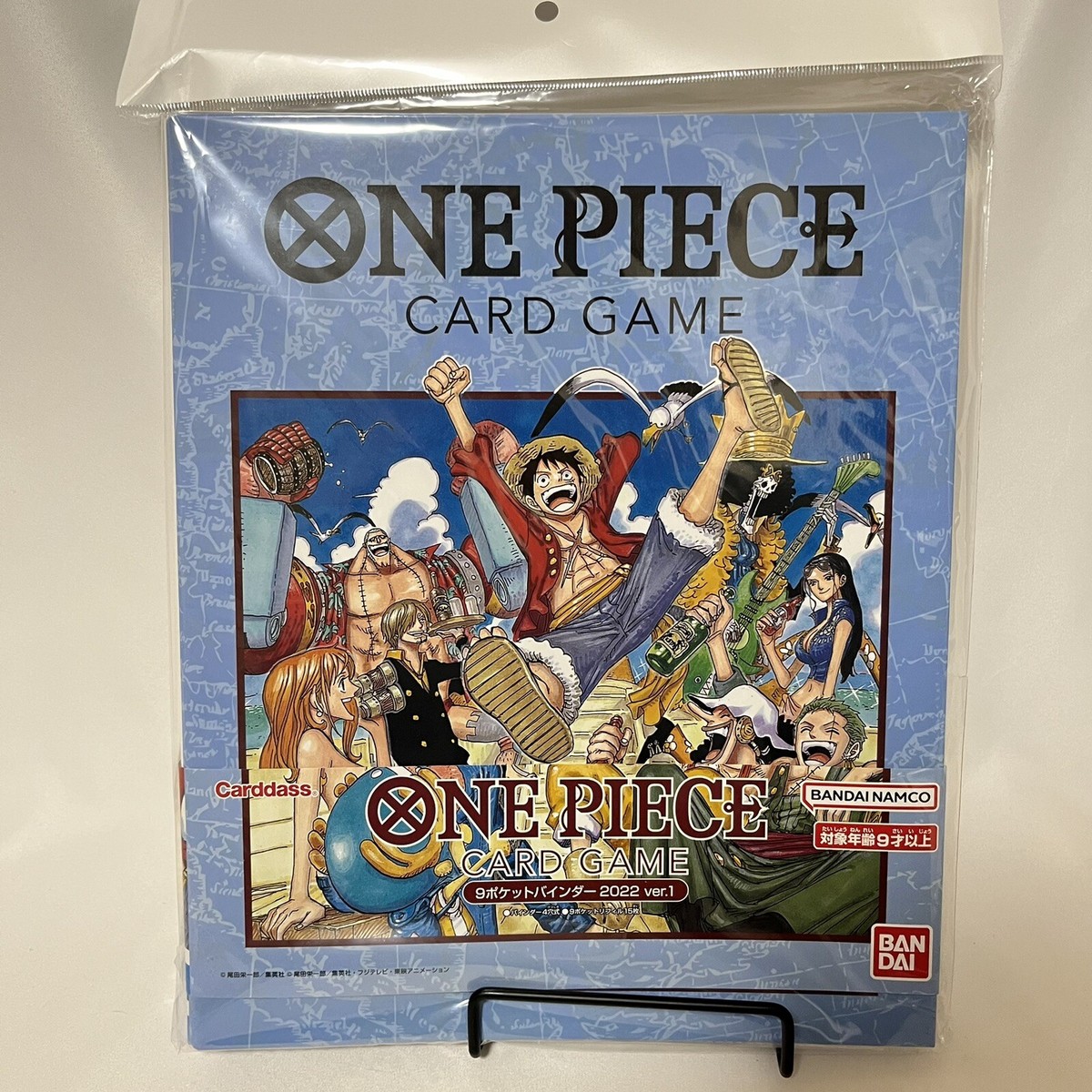 ONE PIECE Card Game 9 Pocket Binder 2022 Ver.1 2 3 Complete Set JP