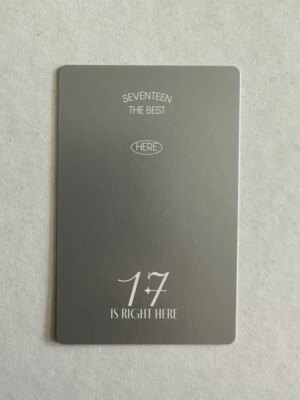 SEVENTEEN - Best Album 17 Is Right Here Dear Hear ver. Official