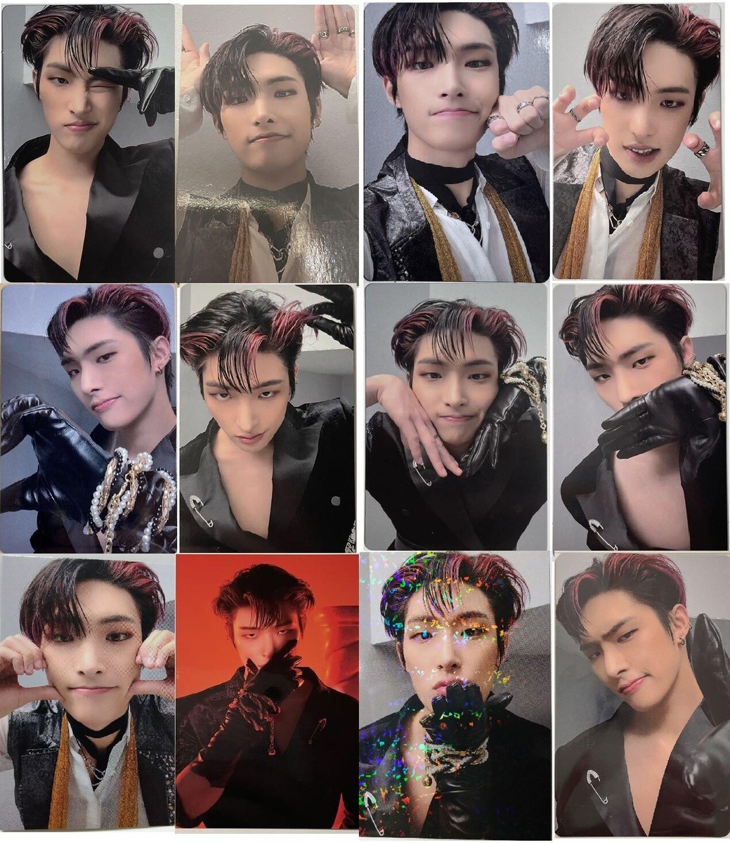 ATEEZ MINGI THE WORLD EP PARADIGM OFFICIAL PHOTO CARD SOLO TOWER