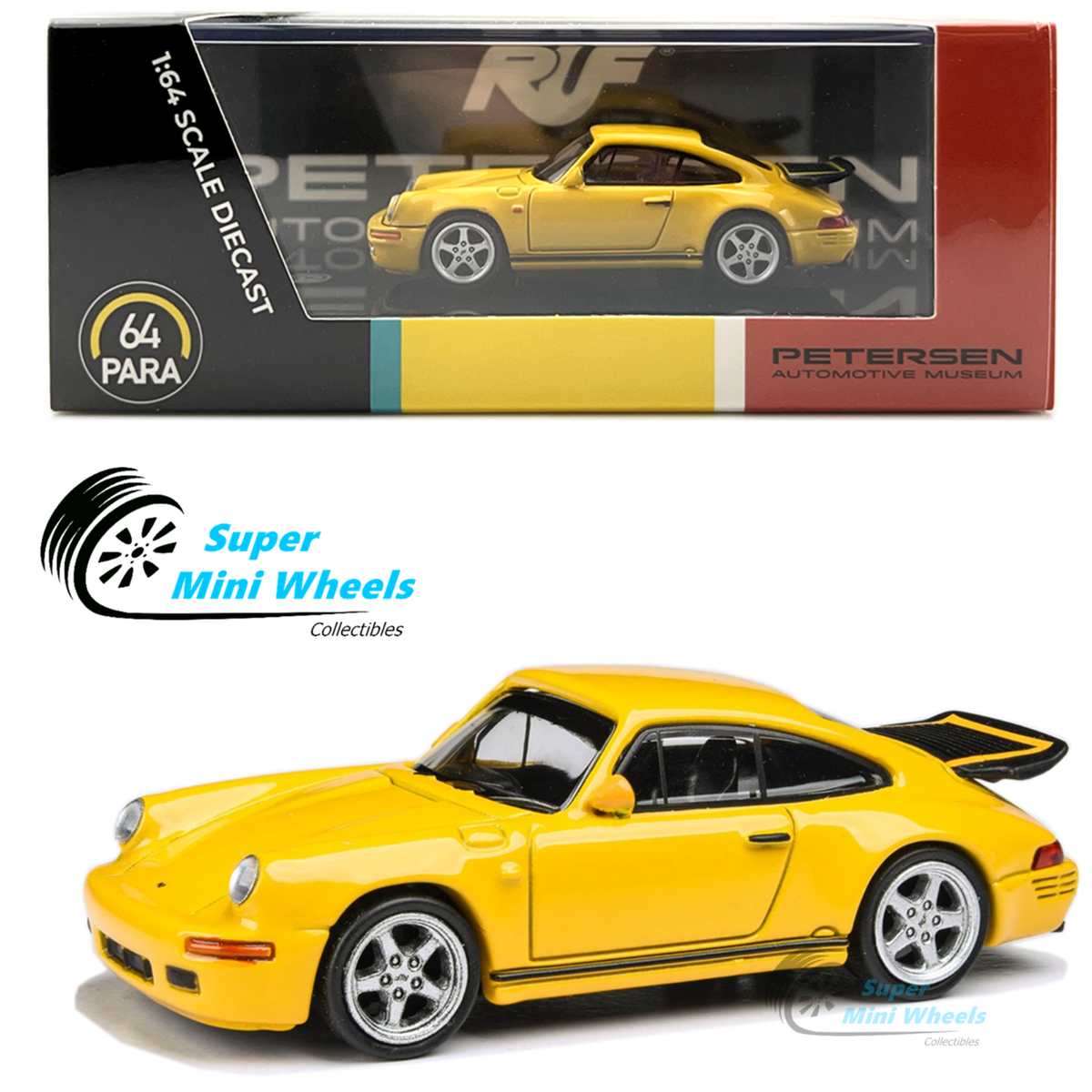 PARA64 - Porsche RUF CTR Yellowbird 1987 - Blossom Yellow - LHD