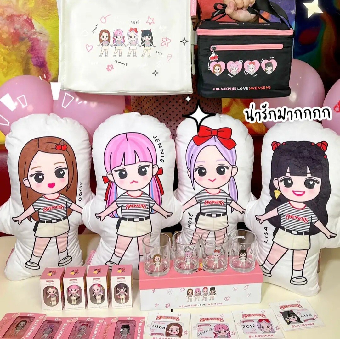 BLACK PINK BLACKPINK OFFICIAL PLUSH DOLL Complete SET Lisa Jisoo
