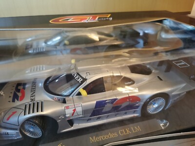 Mercedes CLK-LM, GT Racing, Maisto 1:18 Silver New in Box Diecast
