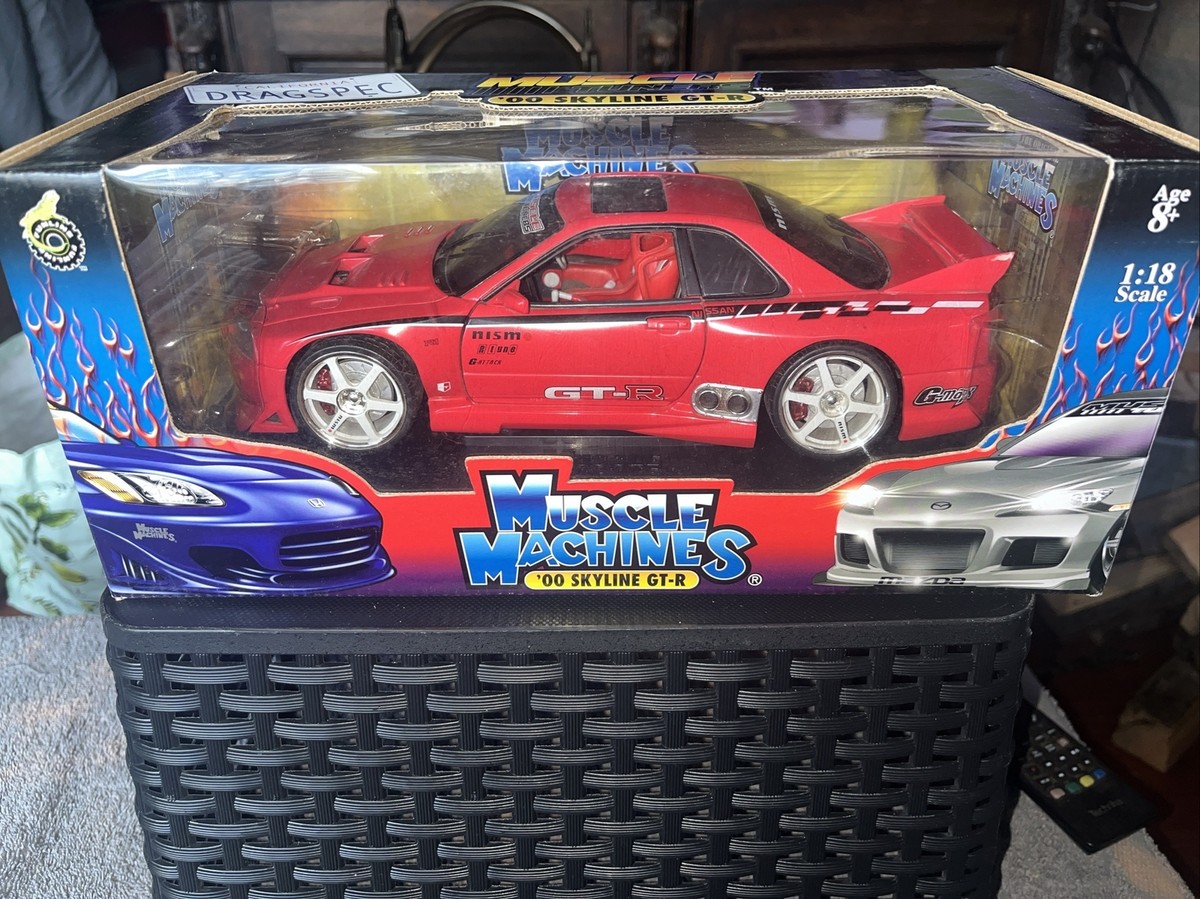 1:18 Muscle Machines 2000 Nissan Skyline GT-R | eBay
