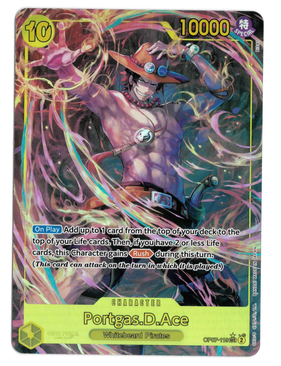 Portgas.D.Ace OP07-119 Alt Art SEC - English One Piece 500 Years