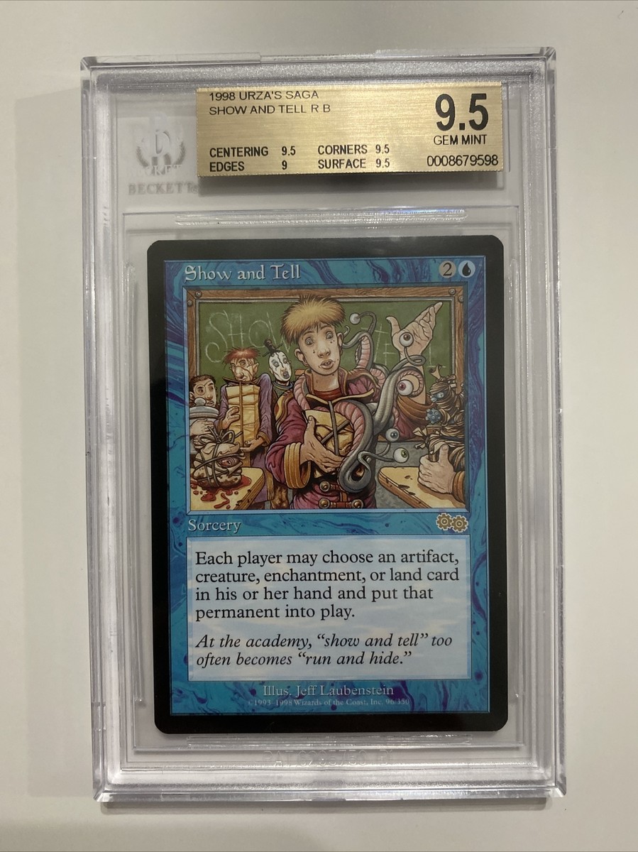 Magic The Gathering Graded Show And Tell - Urza's Saga - MTG BGS